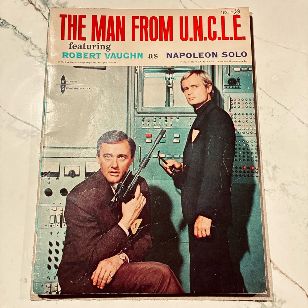 The Man From U.N.C.L.E. 1965 95 Coloring Pages